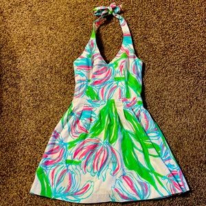 Vintage Lily Halter Dress